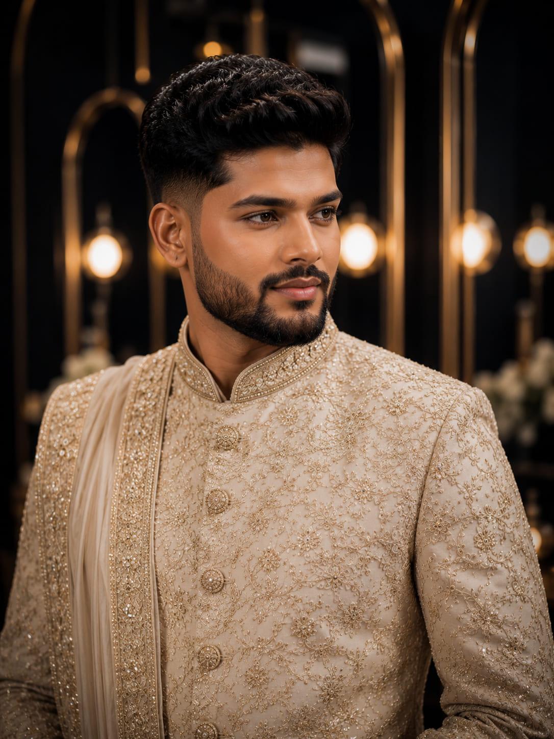 Groom styling
